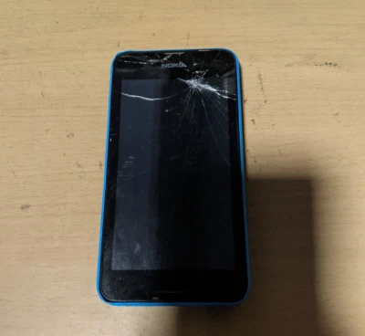 Nokia Lumia 530 4GB (RM-1018) Blue (Cricket) READ BELOW - Image 1 of 4