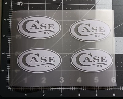 Lot of 4 Case Knives Knife Stickers Die Cut Vinyl Transfer Decals - Image 1 of 2