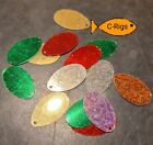 C-Rigs Sea Fishing Holographic Spinner Blades for Rig Building (including Koike)
