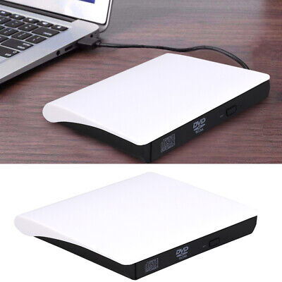 External Slim USB 3.0 DVD ROM CD Writer Drive Burner Reader Player For Laptop • 15.59£
