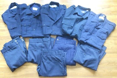 SECURITY UNIFORM SHIRTS, PANTS, COAT. ELBECO, FLYING CROSS, LAWPRO, DEMOULIN - Image 1 of 4