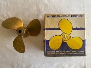 Michigan Brass Boat Propeller SMC-620 - Picture 1 of 7