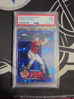 2023 Topps Chrome Sapphire Edition - Corbin Carroll #401 (RC) - Image 1 of 2