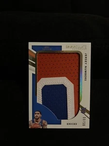 Obi Toppin Jersey Numbers Immaculate Collection 08/50 Rookie Card - Picture 1 of 2