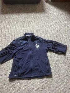 Nike New York Yankees Men’s Large Full Zip MLB Baseball Fleece Jacket - Picture 1 of 10