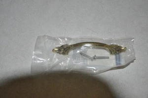 Vintage Cabinet Handle Drawer Pull Model Z766-3-EORB Scrolls Antique Brass - Picture 1 of 5