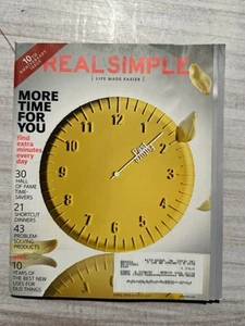 Real Simple Magazine More Time For You April 2010 Very Good - Picture 1 of 5