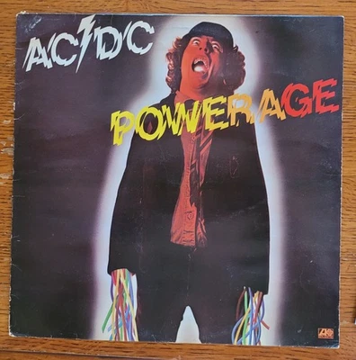 AC/DC Powerage 1978 LP w/COLD HEARTED MAN UK Press VG/VG+ PORKY PRIME CUT HTF - Image 1 of 4