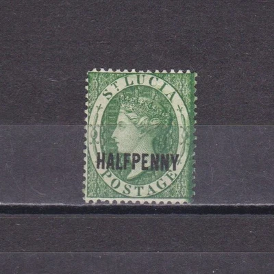 ST. LUCIA 1881, SG# 23, CV £85, Wmk Crown CC, MH - Image 1 of 2
