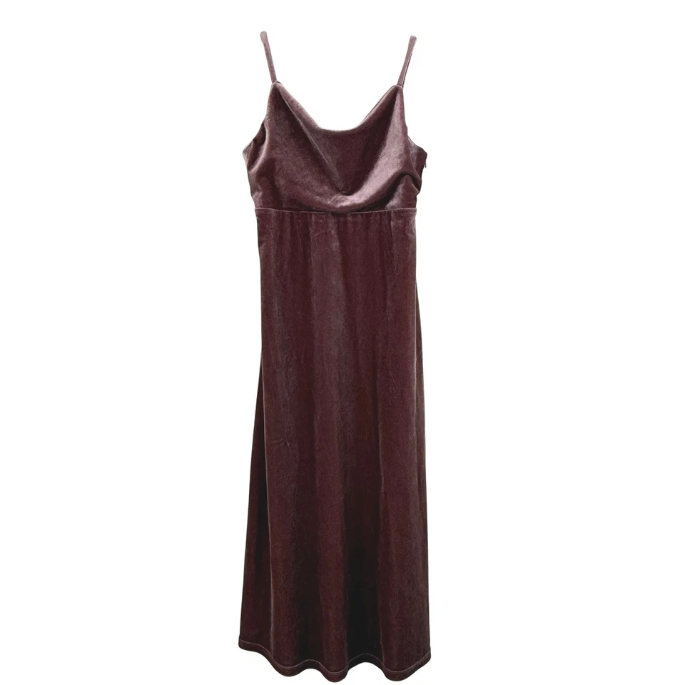 Vestido de festa Revelry JUNIORS SKYE veludo DUSTY ROSE MAXI menina médio - Imagem 1 de 4