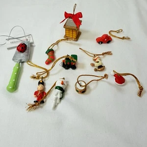 10 Miniatur Sortiment Ornamente - Bild 1 von 4