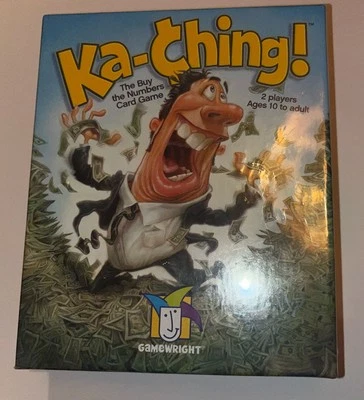 Ka-Ching! The Buy The Numbers Card Game by GameWright 2007 New Sealed - Image 1 of 2