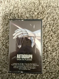 Sign In Please by Autograph (Cassette, 1984, RCA AFK1-5423) Tape Big Hits - Picture 1 of 2