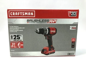 Brand New - CRAFTSMAN 1/2” Brushless RP Cordless Drill Kit 20 Volt - Picture 1 of 8