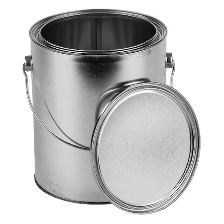 BASCO MPC128UL-BP Paint Can, Handle and Lid-Unlined, 1 gal.