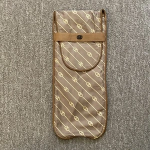 Gucci pochette rara da viaggio piccola porta cravatte custodia GG accessori borsa uomo donna - Foto 1 di 17