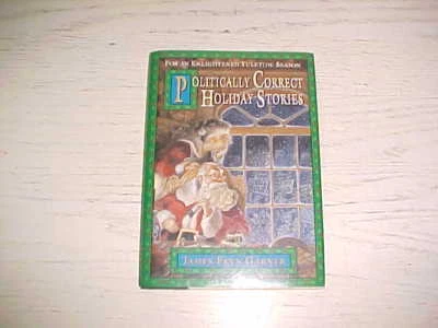 SIGNED 1ST PRINT Politically Correct Holiday Stories HCDJ James Garner Christmas - Image 1 of 3