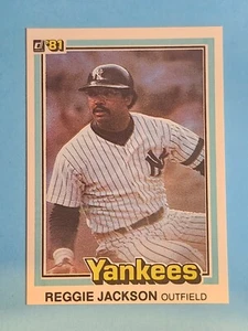 1981 Donruss Reggie Jackson New York Yankees #468 ⚾ - Picture 1 of 2