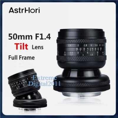 AstrHori 50mm F1.4 Tilt MF Full Frame Lens for Leica L SL2 Lumix S5II S9 Camera - Image 1 of 4