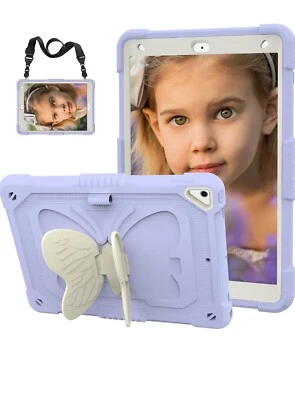 Kids Butterfly Stand Shockproof Case For IP (2017, 2018) Pro 9.7 / Air 2 NEW - Image 1 of 4