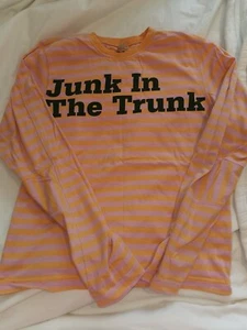 Error Junk In The Trunk Long Sleeved Tee Medium Pink/orange - Picture 1 of 6