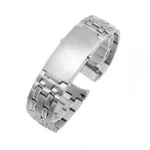 18MM UHRENARMBAND MASSIV GLIEDERARMBAND FÜR OMEGA SPEEDMASTER S/STAHL SCHWER NEU - Bild 1 von 8