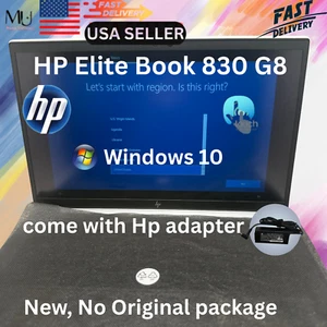 HP EliteBook 830 G8 13.3" Notebook i5-1147G7 16GB 256GB W10 4V2x6EC#ABA - Picture 1 of 4
