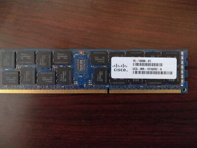 UCS-MR-1X162RZ-A 15-14068-01 CISCO 16GB 2RX4 PC3-14900R 1.5V DDR3 MEMORY  - Image 1 of 2