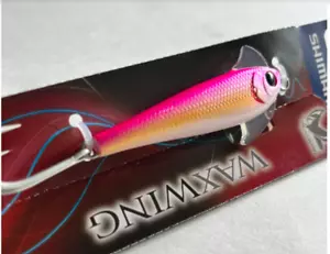Shimano Waxwing pink white 118 1.5 oz 46grams Saltwater Sub-Surface Lure (#W007) - Picture 1 of 2