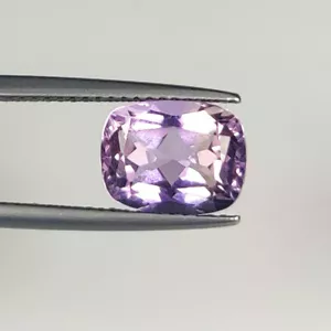 2.70 Ct Natural Top Luster Purple Bi-Color Ametrine Cushion Cut,Brazil-A1067 - Picture 1 of 2