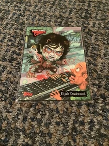 HOLLYWOOD ZOMBIES ELIJAH DEADWOOD PROMO CARD P1 THE REPORTER 2007 TOPPS - Picture 1 of 2