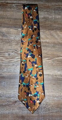 Cartoon Network Scooby Doo mens blue neck tie - Image 1 of 2