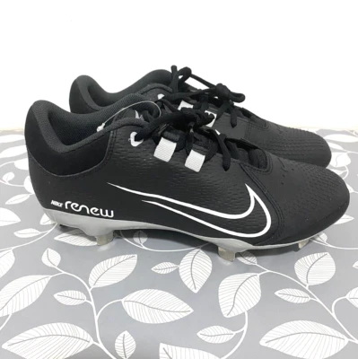 Botines de softbol Nike Renew Hyperdiamond 4 talla 9 para mujer unisex negros grises Foto 1 de 4