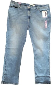 Signature Levi Strauss & Co. Gold Label Women Mid Rise Straight 39X32 - Bild 1 von 8