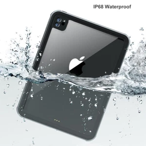 For iPad Pro 4th Gen 12.9 inch Case Waterproof Shockproof Underwater Stand Cover - Picture 1 of 9