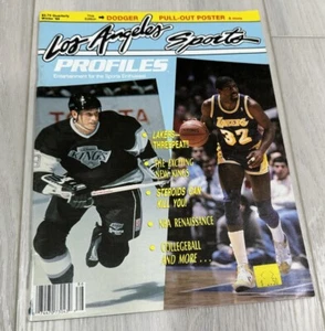 Revista deportiva de Los Ángeles - Lakers, Kings, Dodgers WS póster extraíble (1988) - Imagen 1 de 14