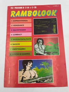 Rambolook supplemento a Computer Set n.3 C64 C128 rivista vintage 1986 - Picture 1 of 4