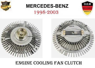 Embrague ventilador motor para Mercedes-Benz C280, C43, CLK430/CLK55, E320 1998-2003 Foto 1 de 3