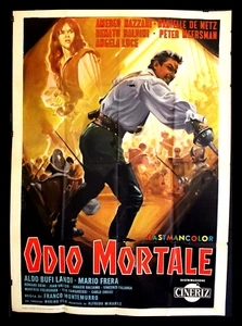 Odio mortale - The Black Invaders {Amedeo Nazzari} Italian 2F Movie Poster 60s - Bild 1 von 6
