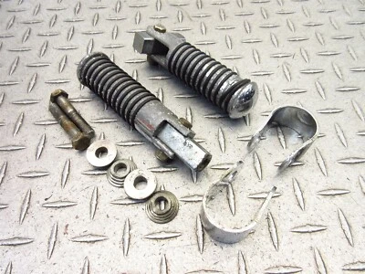 2007 06-16 Kawasaki Vulcan 900 VN900 Classic Front Foot Aftermarket Highway Pegs - Image 1 of 4
