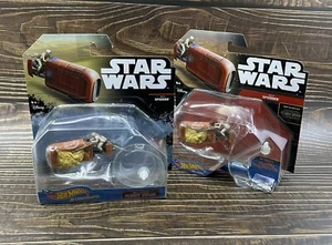 Star Wars Hot Wheels Rey's Speeder LOT Hot Wheels Starships Die-Cast - Picture 1 of 15