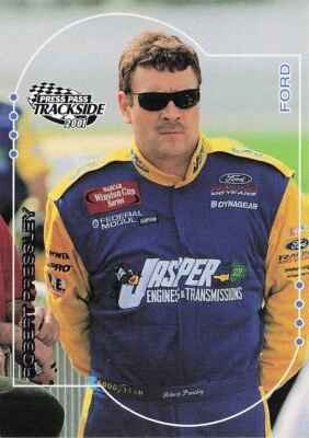 2001 Press Pass NASCAR Racing Trackside #25 Robert Pressley - Image 1 of 3