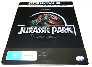 Jurassic Park - Aus Release - Near Mint - 4K Ultra HD Blu-Ray Steelbook Edition - Picture 1 of 2