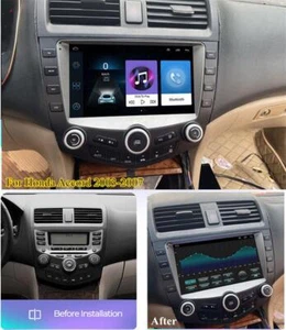 For 2003-07 Honda Accord Android Stereo Radio GPS Navigation WiFi FM Player 9'' - Picture 1 of 12