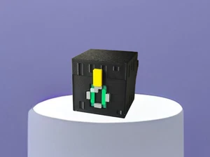 Articulated Minecraft Ender Chest, Figure Fidget Toy, 3D Printed - Picture 1 of 48