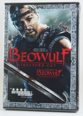 Beowulf DVD Robert Zemeckis Neil Gaiman Widescreen Director's Cut SEALED - Image 1 of 4