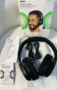 Belkin - SoundForm Adapt Wireless Over-Ear Headset for Work, Play, & Travel w... - Picture 1 of 9