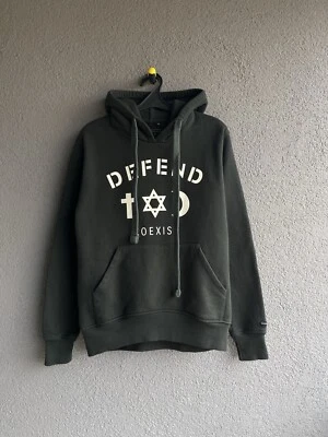 Sudadera con capucha Defend Paris Coexist verde para hombre talla M Foto 1 de 4