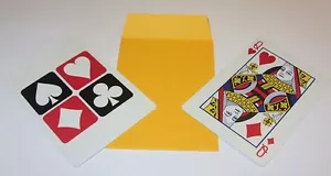GIMMICK QUEEN CARD MAGICIAN FORCE PREDICTION GAFF MAGIC CHOICE TRICK WOW PREDICT - Picture 1 of 1