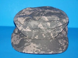 Military Patrol Cap SPM1C1-06-C-0017 With Velcro Strip On Back Used  - Picture 1 of 17